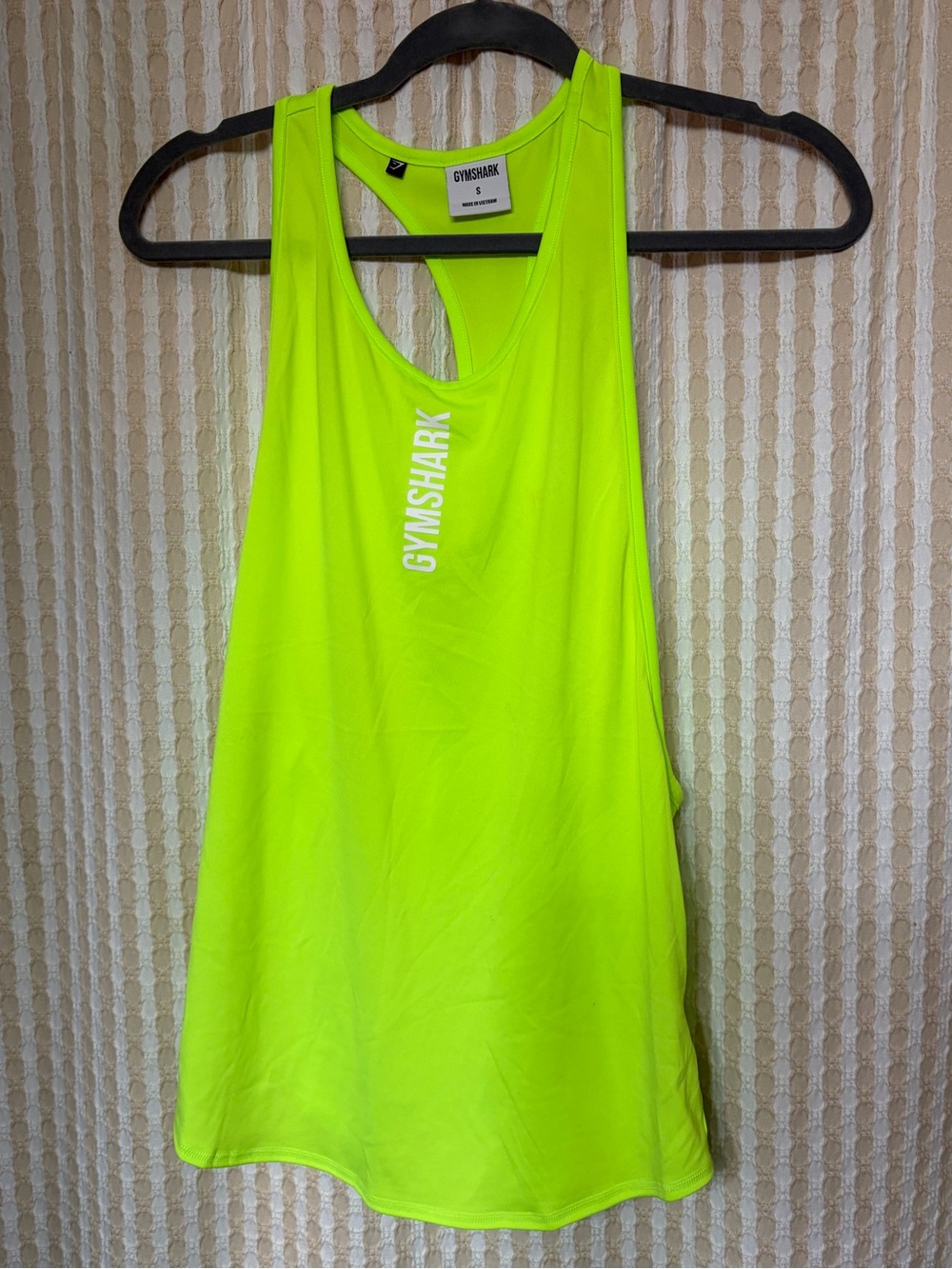 Gymshark Neon Lime Women's Racerback Tank Top
